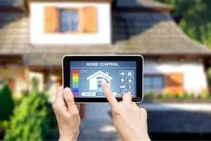 a digital thermostat