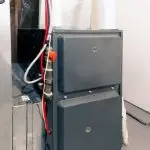 HVAC system components including a furnace and ductwork, relevant to Mid Florida A/C's heating services in DeBary, FL.