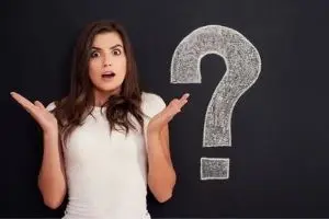 woman asking why