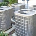 Air conditioning units installed outside a home, showcasing reliable HVAC solutions for cooling and heating needs in DeBary, FL.