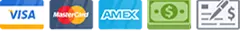 All Payment Methods We Accept