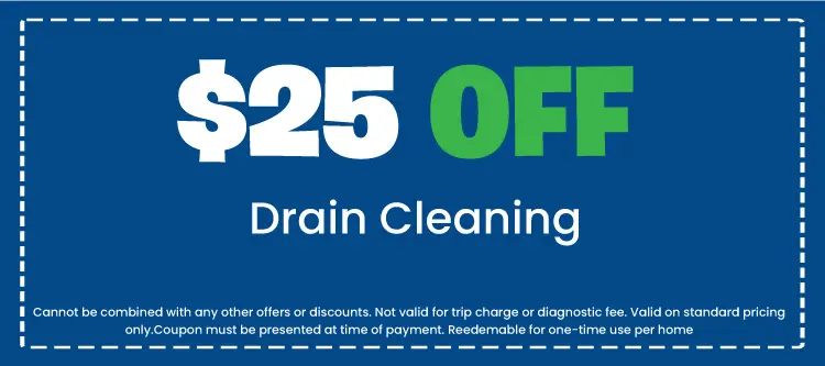 Discount on Drain Cleaning