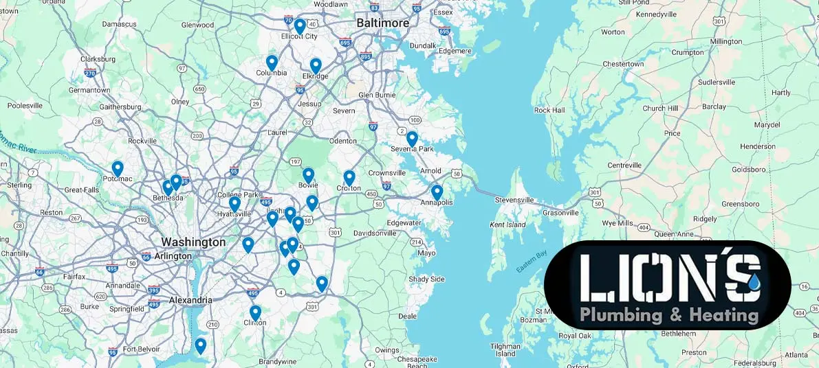Service Areas - Lion’s Plumbing and Heating