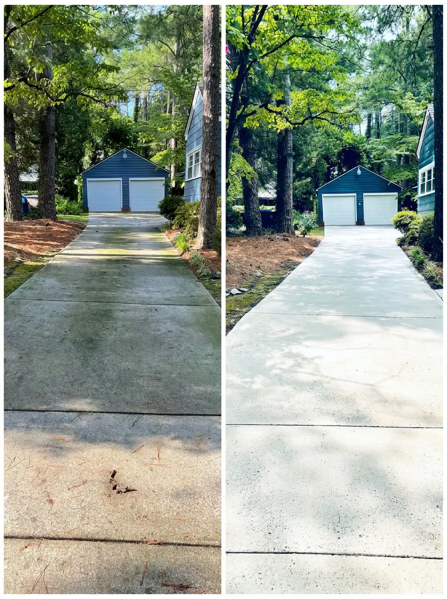 Driveway and Concrete Cleaning Fayetteville, NC