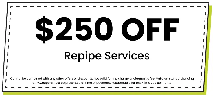 Discount for Repiping Services