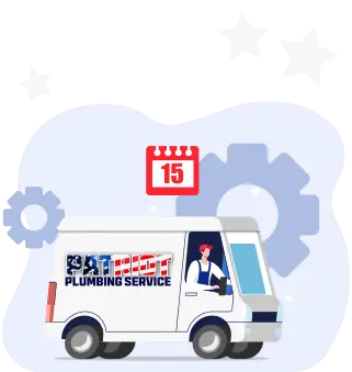Step 3: Plumber Arrives