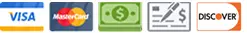All Payment Methods We Accept