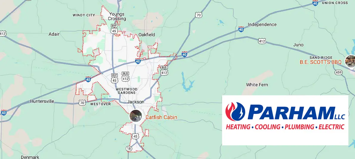 Jackson, TN Heating Services - Parham Heating, Cooling, Plumbing & Electric