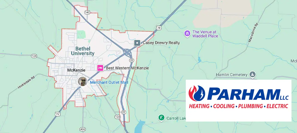 McKenzie Plumbing Services - Parham Heating, Cooling, Plumbing & Electric