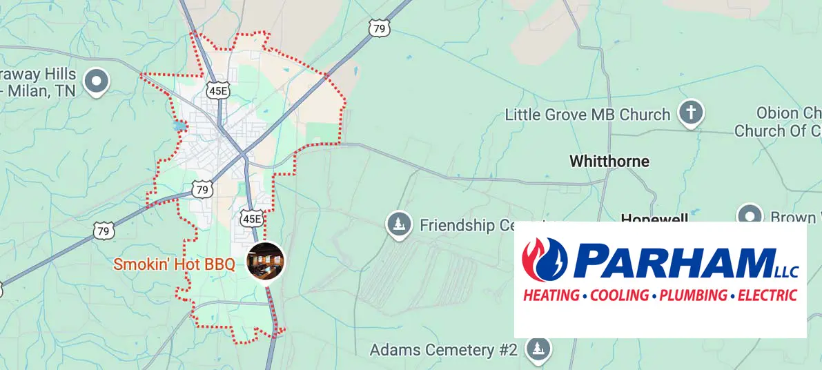 Milan Plumbing Services - Parham Heating, Cooling, Plumbing & Electric