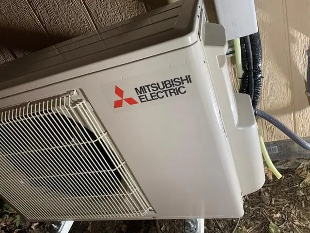 Ductless mini split installation