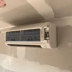 Ductless mini split installation