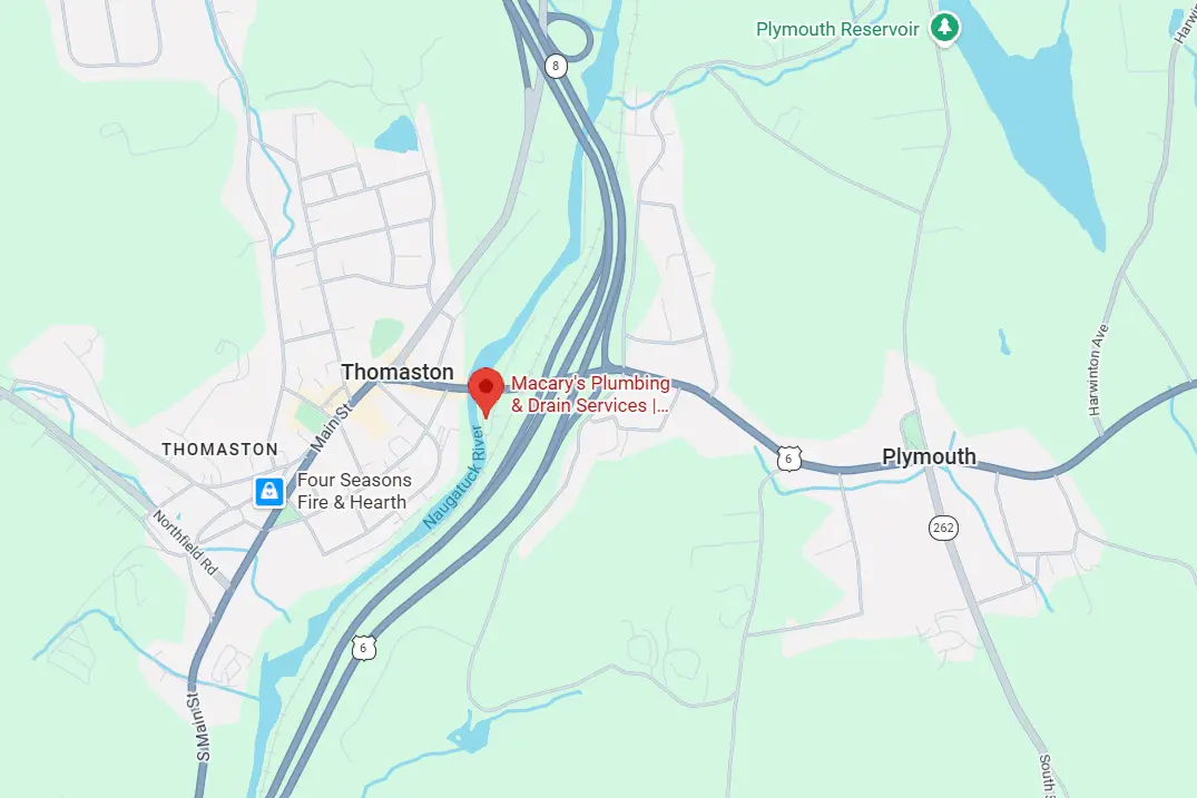 Macary's Plumbing service map