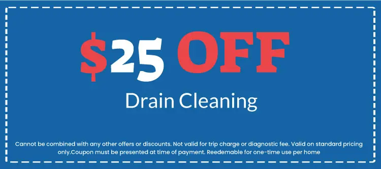 Discounts on Drain Cleaning