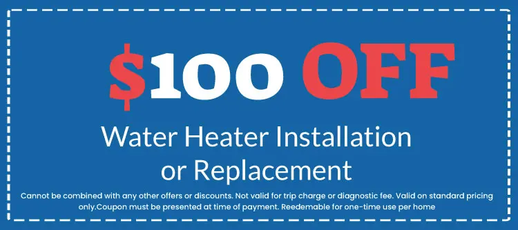 Discounts on Water Heater Installation or Replacement