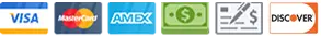 All Payment Methods We Accept