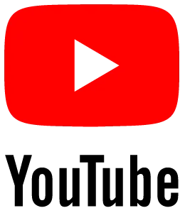 YouTube logo featuring the red play button, representing Clark's Home Services HVAC video content and online presence.