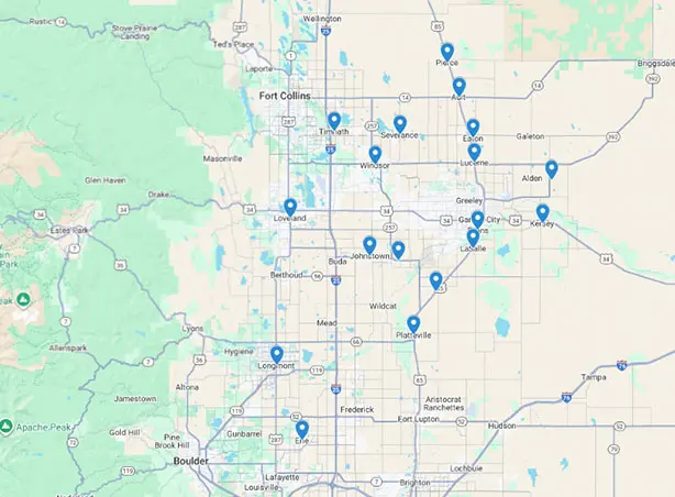 Service Areas