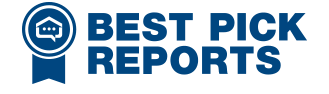 Best Pick Reports logo emphasizing trusted HVAC and electrical services for Acosta Heating, Cooling & Electrical in Charlotte, NC.