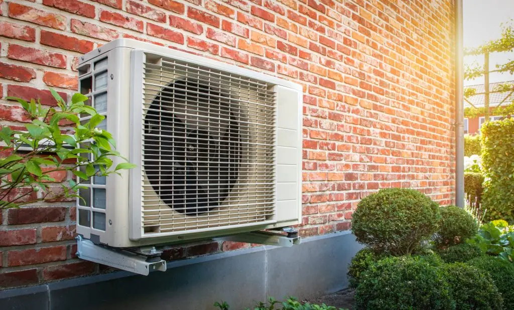 mounted heat pump