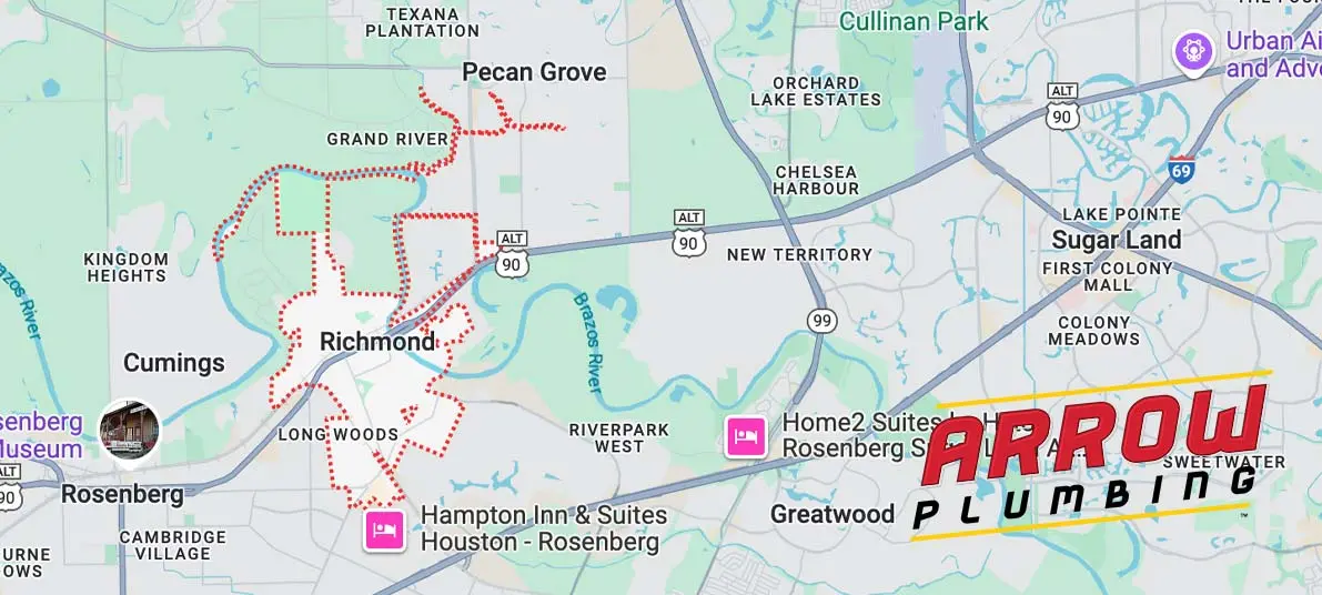 Richmond, TX Landscape Drainage Services - Arrow Plumbing