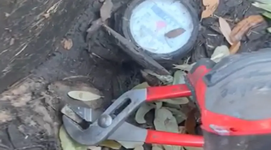 Water meter valve