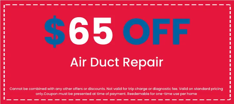 Discounts on Air Duct Repair