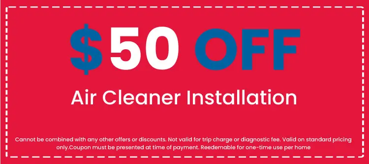 Discounts on Air Cleaner Installation