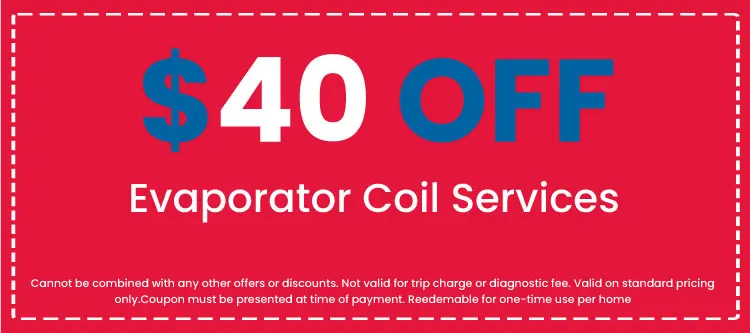 Discounts on Evaporator Coil Services