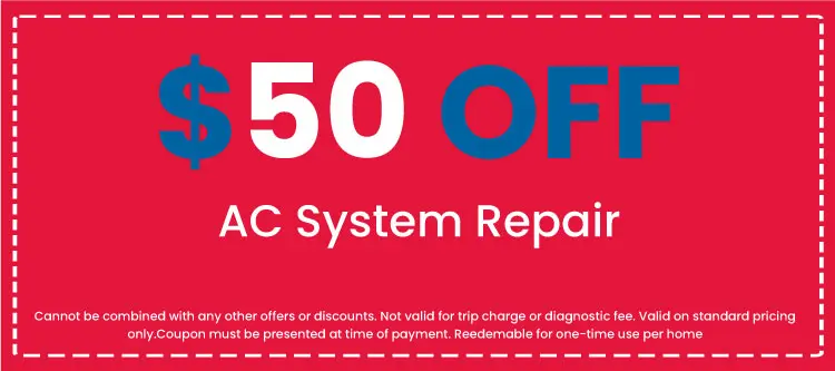 Discounts on AC System Repair