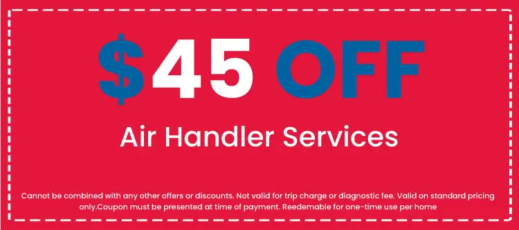 Discounts on Air Handler Services