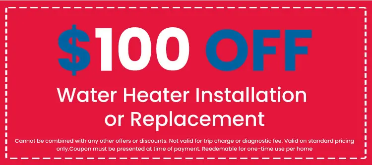 Discounts on Water Heater Installation or Replacement