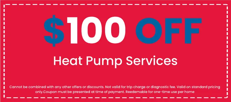 Discounts on Heat Pump Services