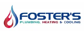 Foster's Plumbing Heating Cooling Logo