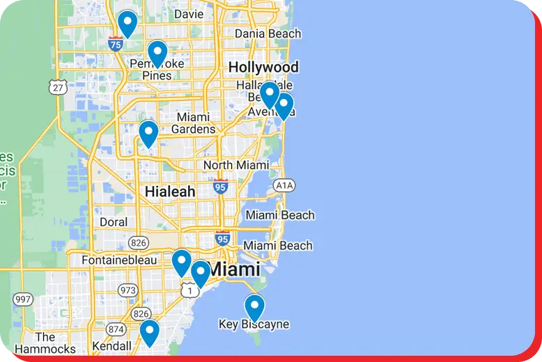 Service Area Map - Air Zone Mechanical