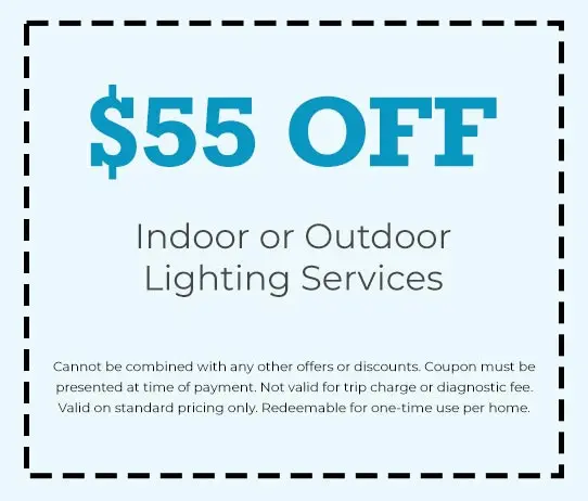 Discount on Indoor or Outdoor Lighting Service