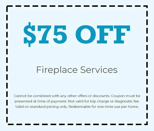 Discount on Gas Log Fireplace