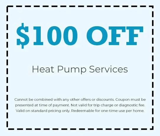 Discount on Heat Pump Services