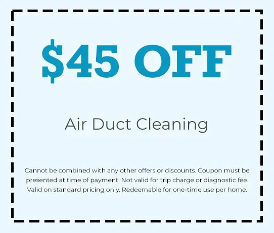 Discount on Air Duct Cleaning