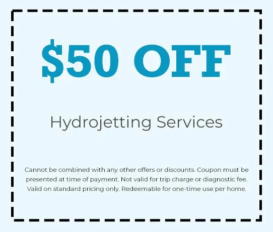 Discount on Hydrojetting Service