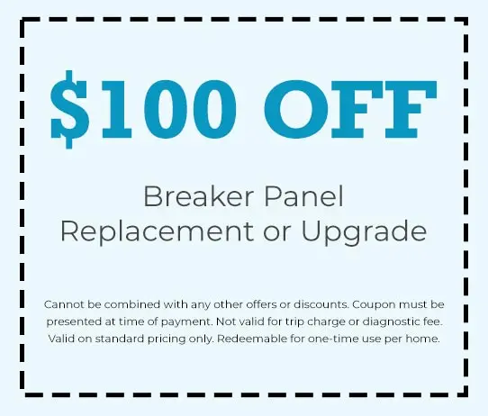 Discount on Breaker Panel Replacement