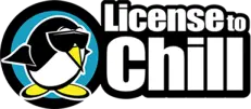 Penguin mascot wearing sunglasses representing License to Chill, emphasizing HVAC services and company branding.