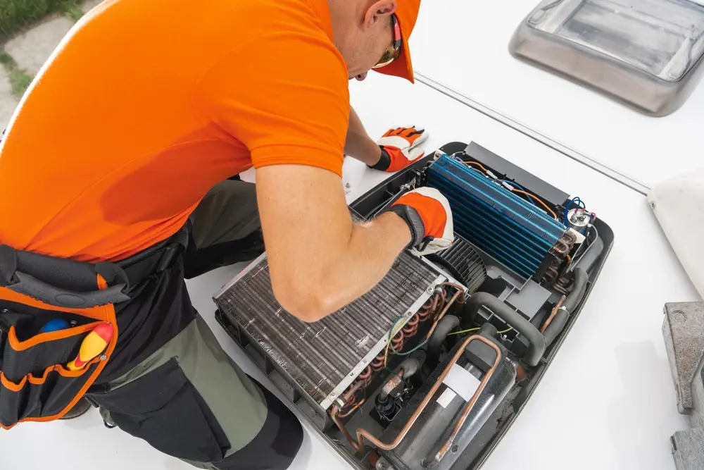 RV appliance repair AZ, RV refrigerator repair, RV AC service