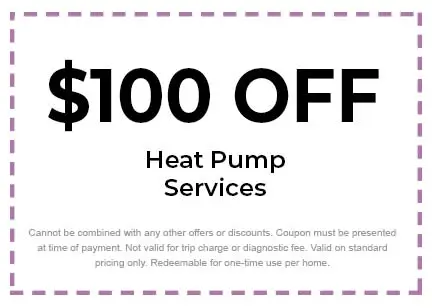 Discount on Heat Pump Services