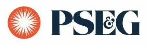 PSEG logo featuring a sunburst symbol and text, representing energy services relevant to financing options for plumbing, heating, and cooling by Jeffrey Burke Plumbing, Heating & Cooling.