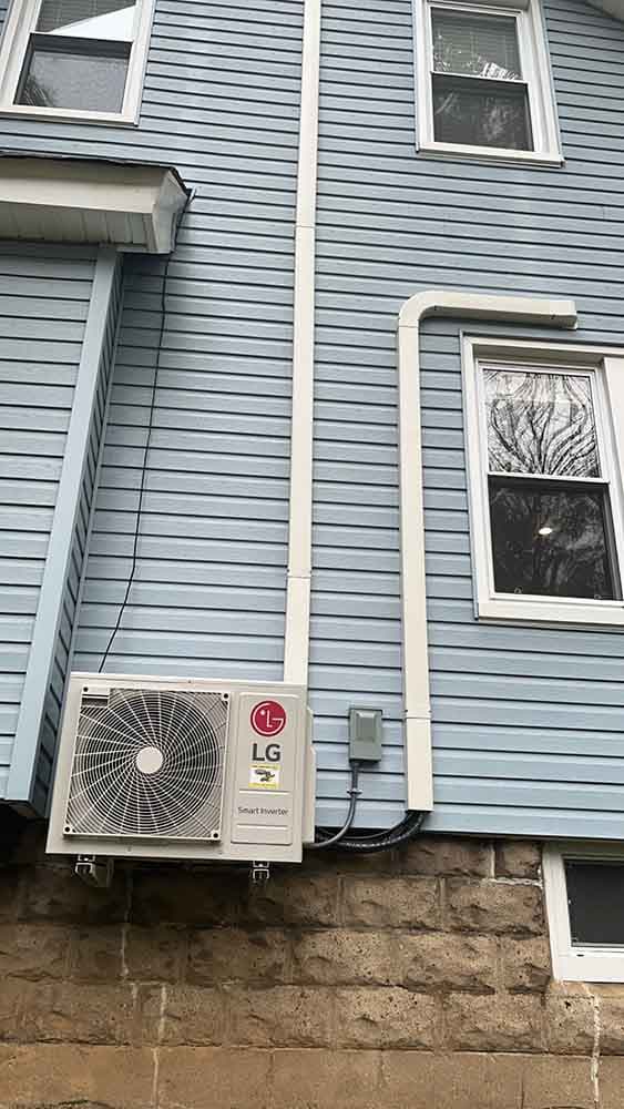 ductless heat pump unit
