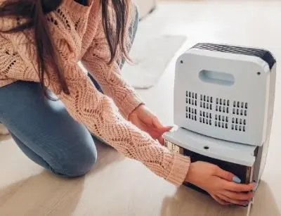 a dehumidifier