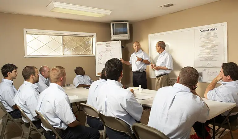 Easco Air Conditioning and Heating employee training