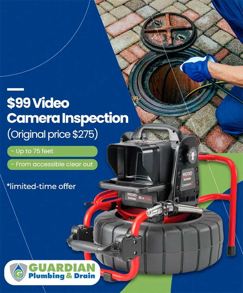$99 Video Camera Inspection – limited-time offer