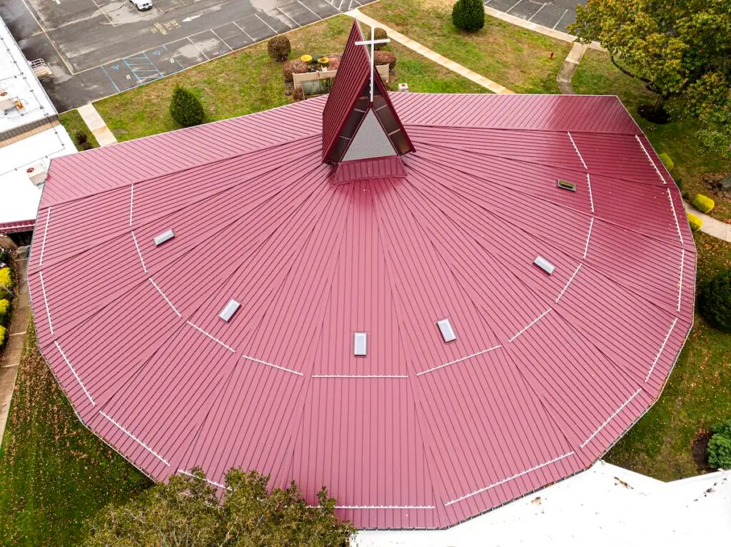 O'Donnell red metal roof